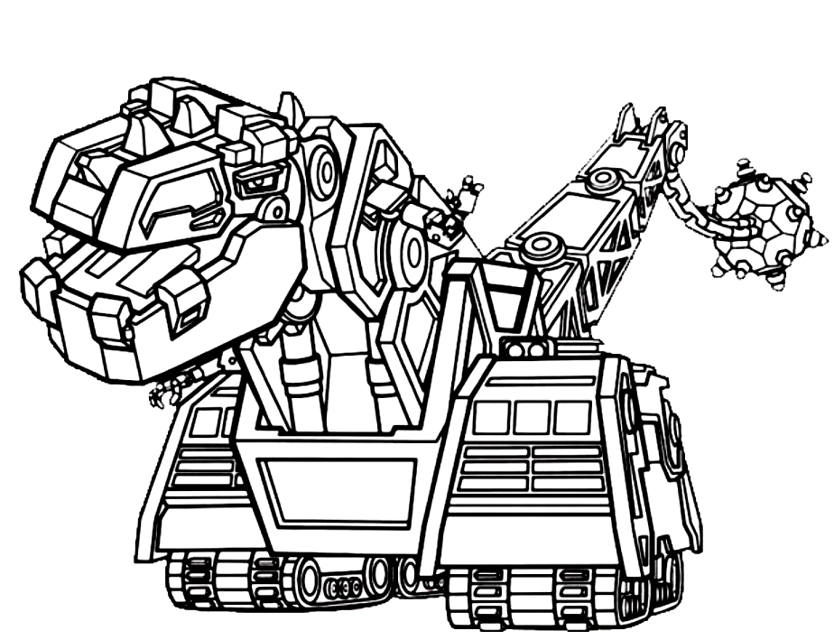 Drawing 1 from Dinotrux coloring page