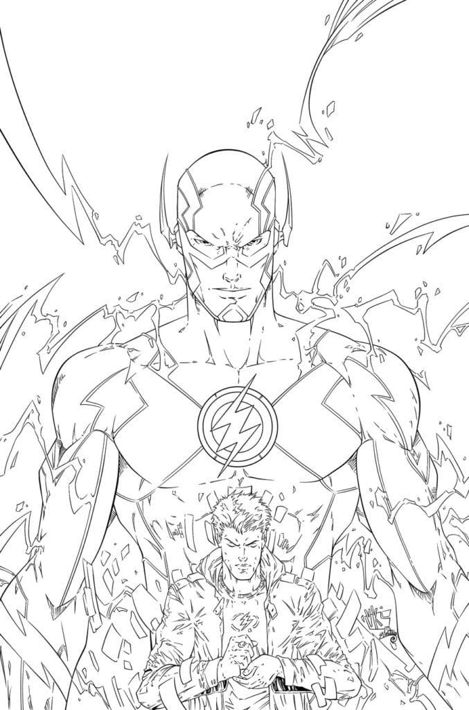 Flash Coloring Pages - Best Coloring Pages for free