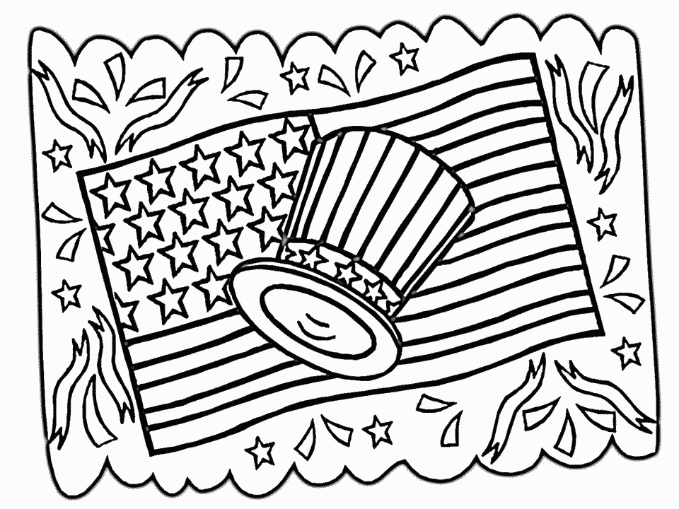 July 4th Coloring Pages (19 Pictures) - Colorine.net | 22008