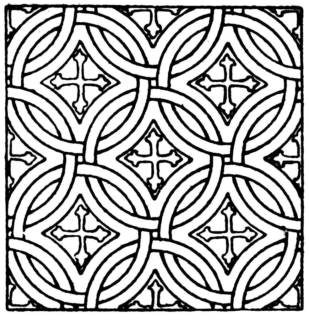 Mystery Mosaic Coloring Pages Printable Mosaic Coloring Pages Free ...