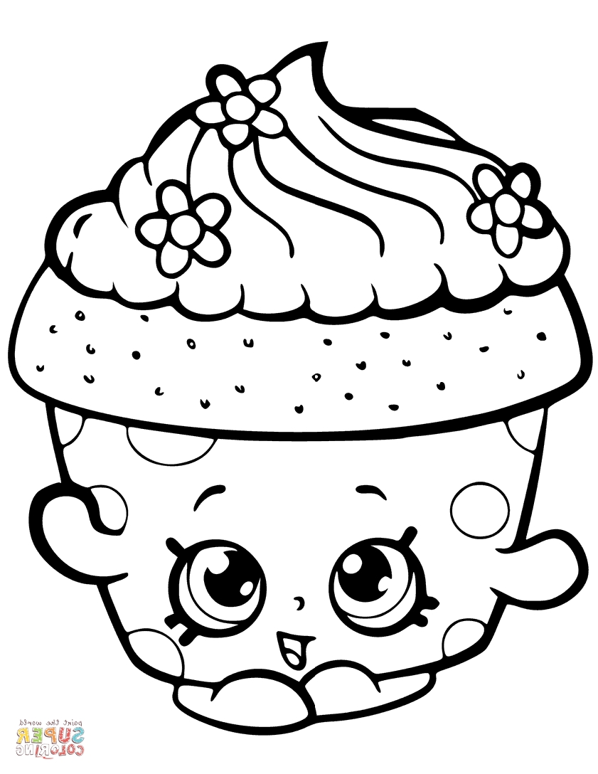 Shopkins Coloring Page | Crafted Here