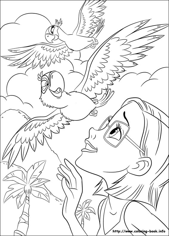 Rio coloring pages on Coloring-Book.info
