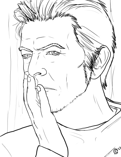 The David Bowie Coloring Book