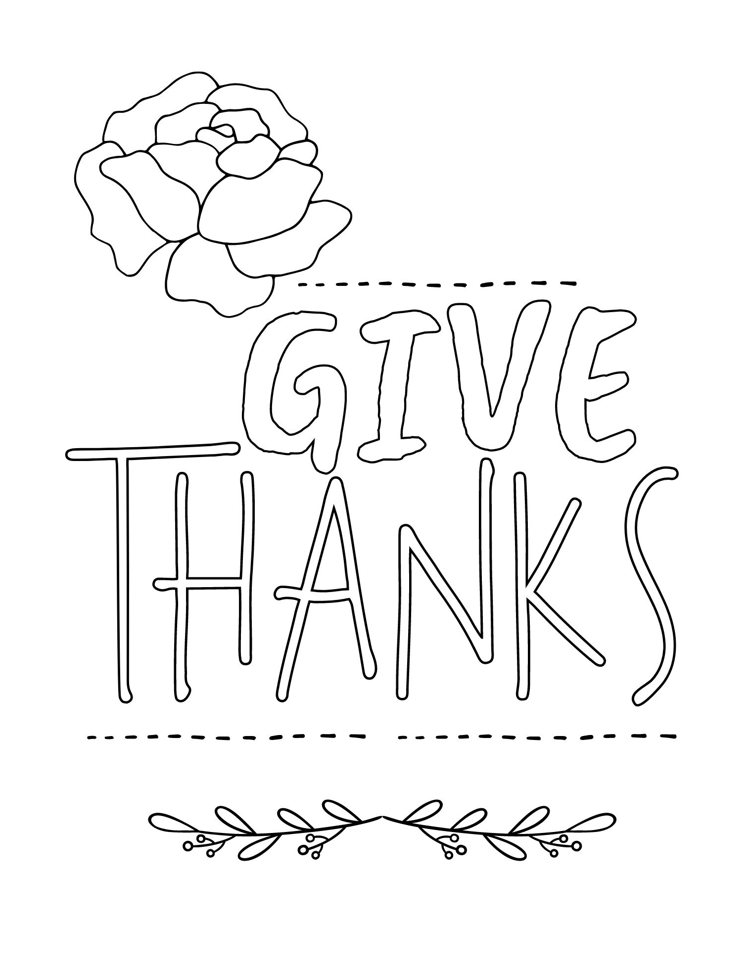 Gratitude Coloring Pages - Gift of Curiosity