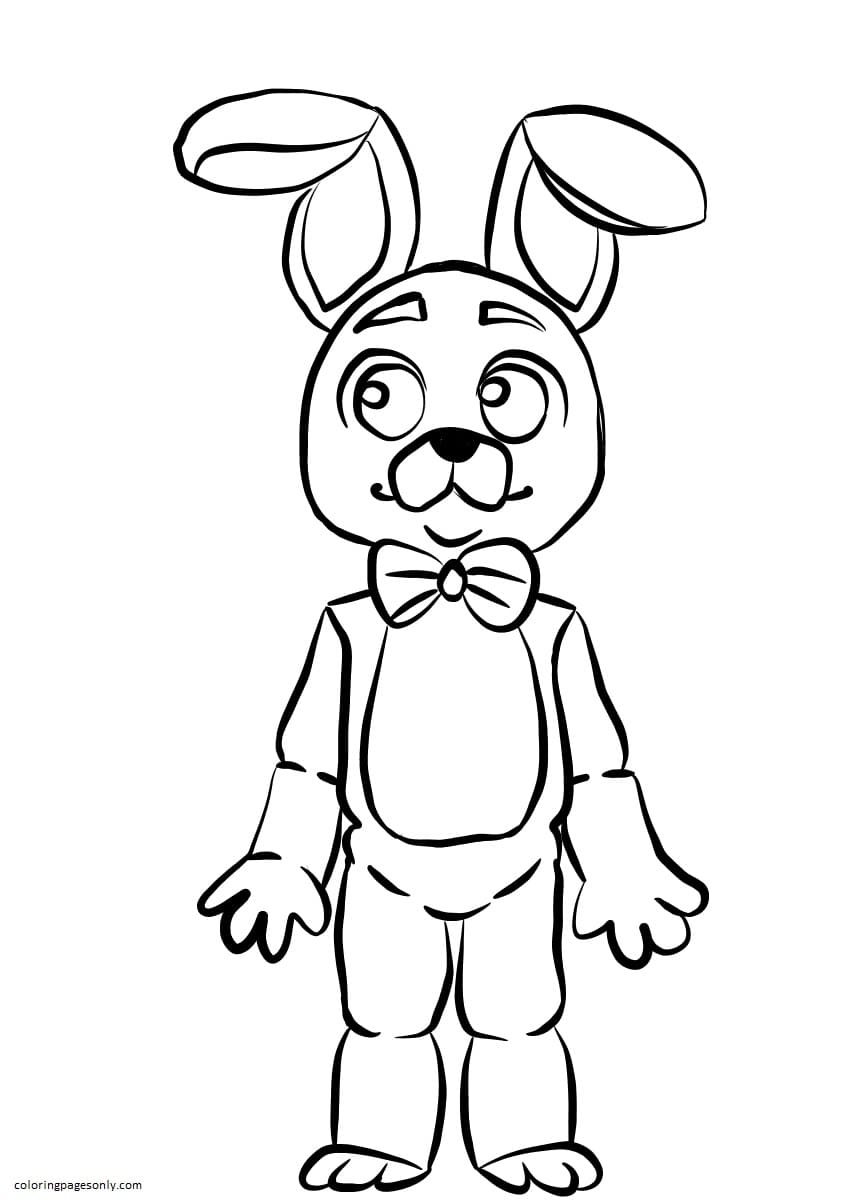 Five Nights At Freddy's Coloring Pages - Coloring Pages For Kids And Adults