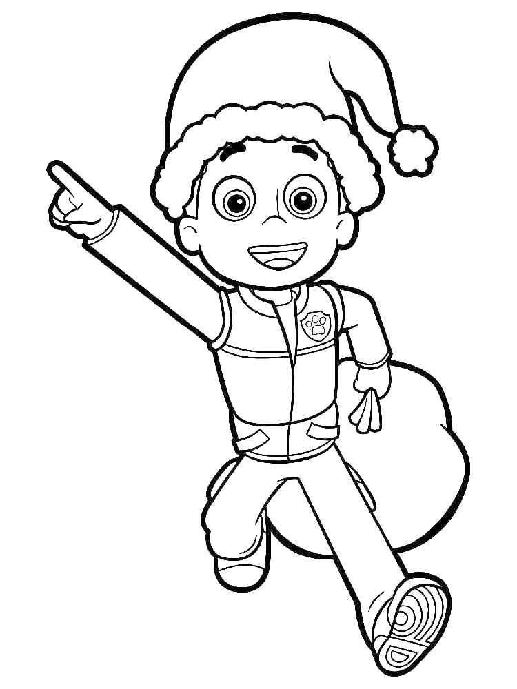 Ryder from Paw Patrol Coloring Pages - Best Coloring Pages For Kids