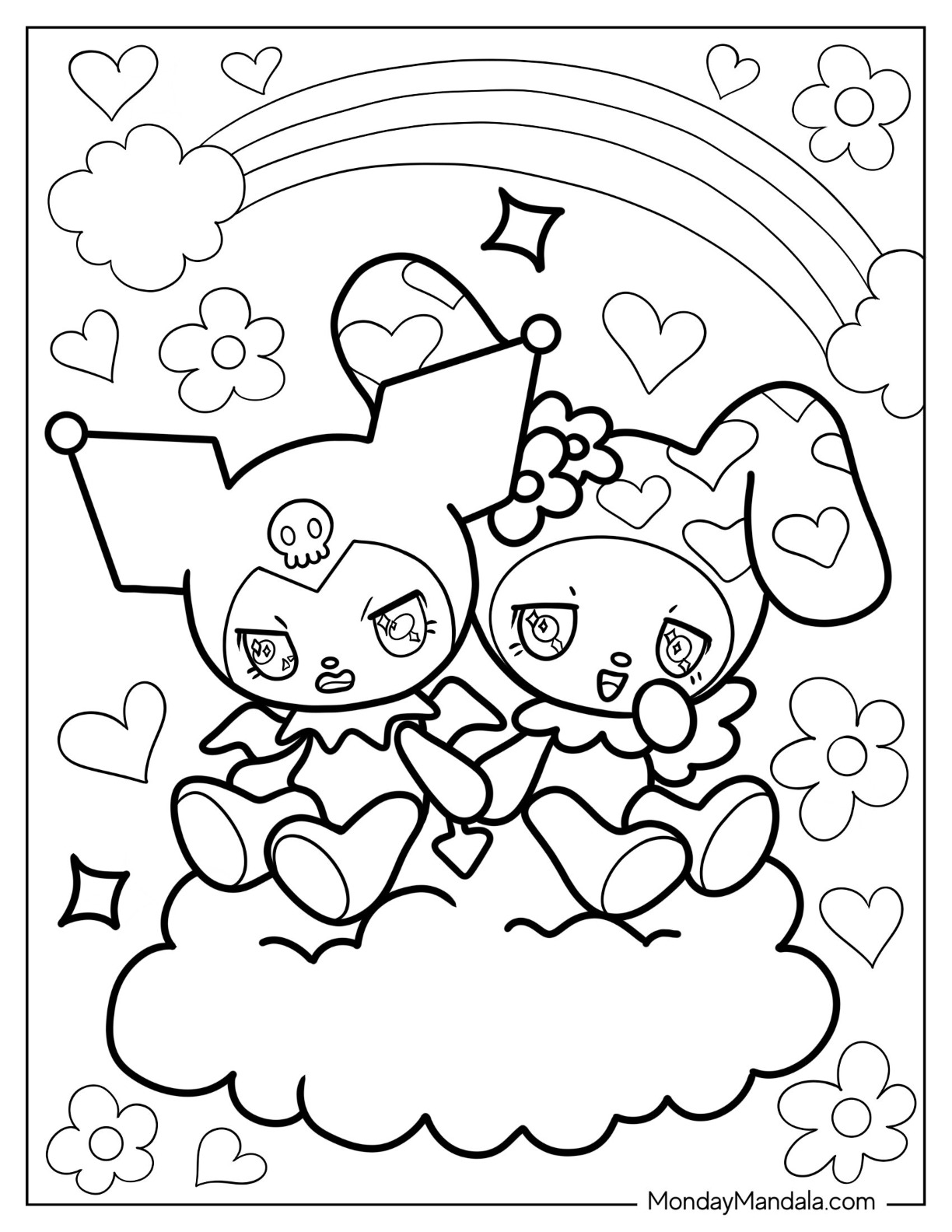 30 Sanrio Coloring Pages (Free PDF ...
