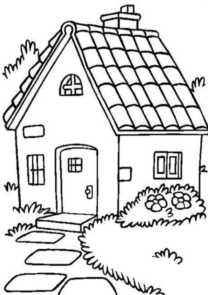 House Coloring Pages ...
