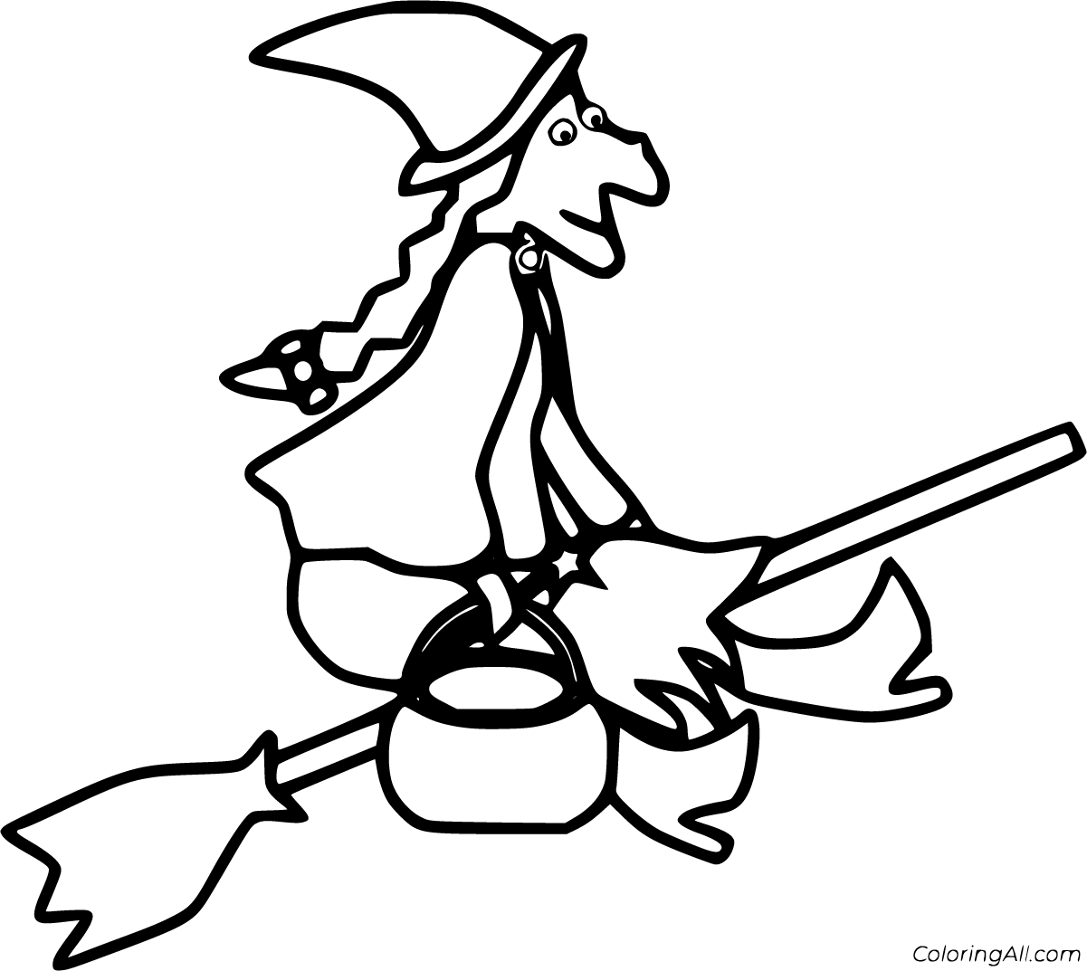 Room on the Broom Coloring Pages - ColoringAll