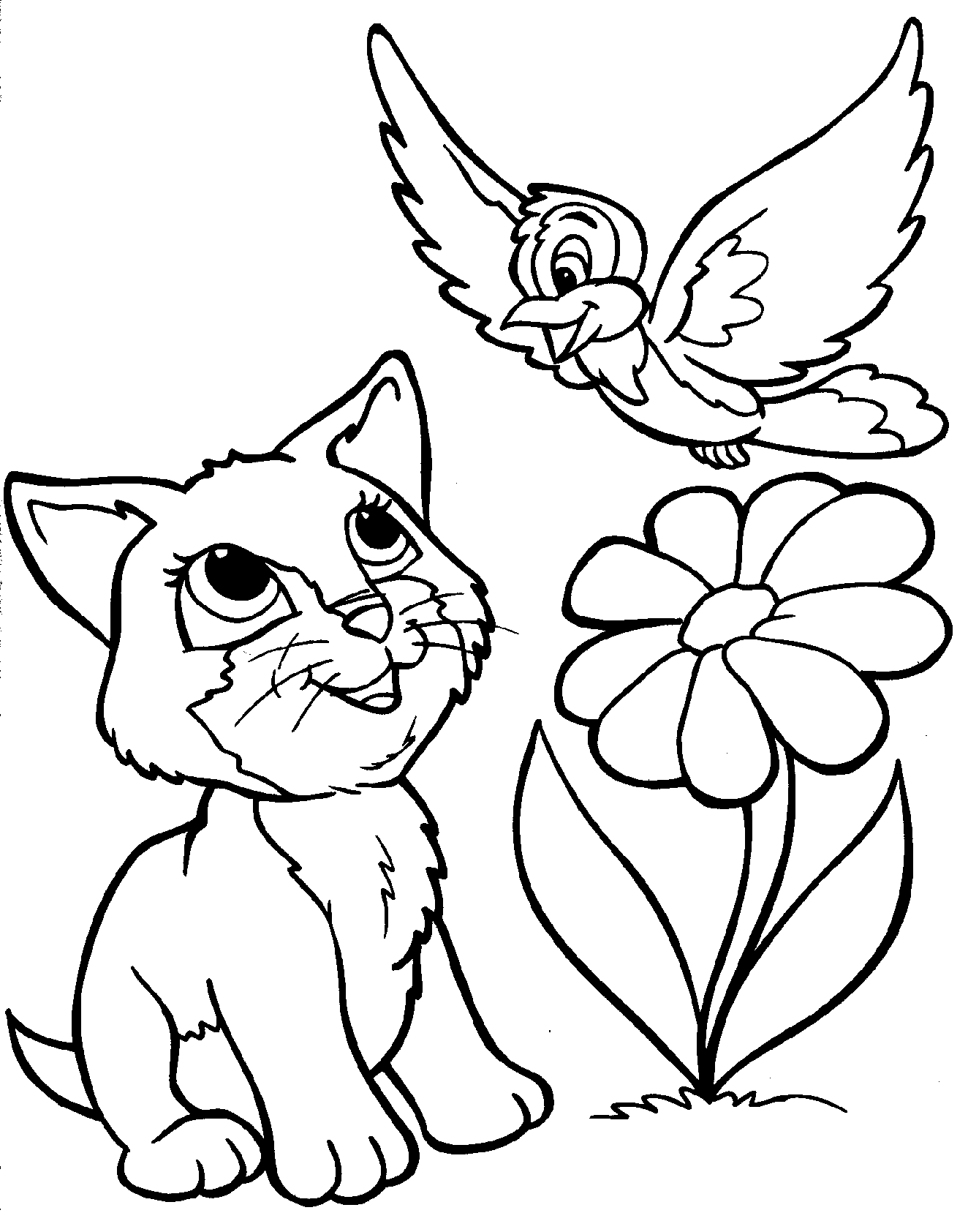 17 Free Pictures for: Cute Animals Coloring Pages. Temoon.us