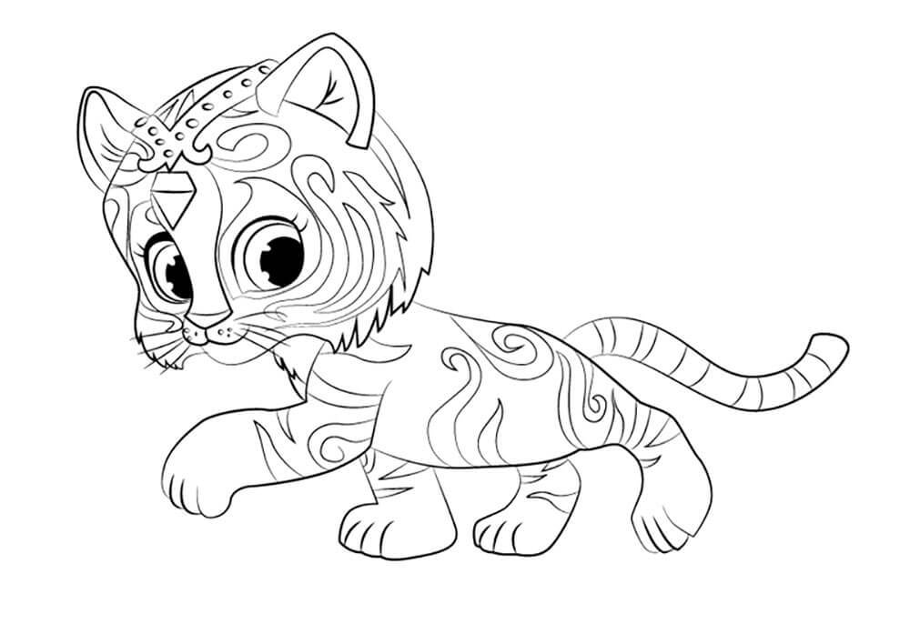 30 Magical Shimmer And Shine Coloring Pages