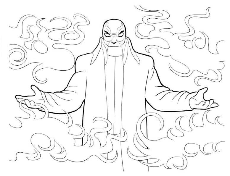 Kids-n-fun.com | Coloring page Big Hero 6 yokai