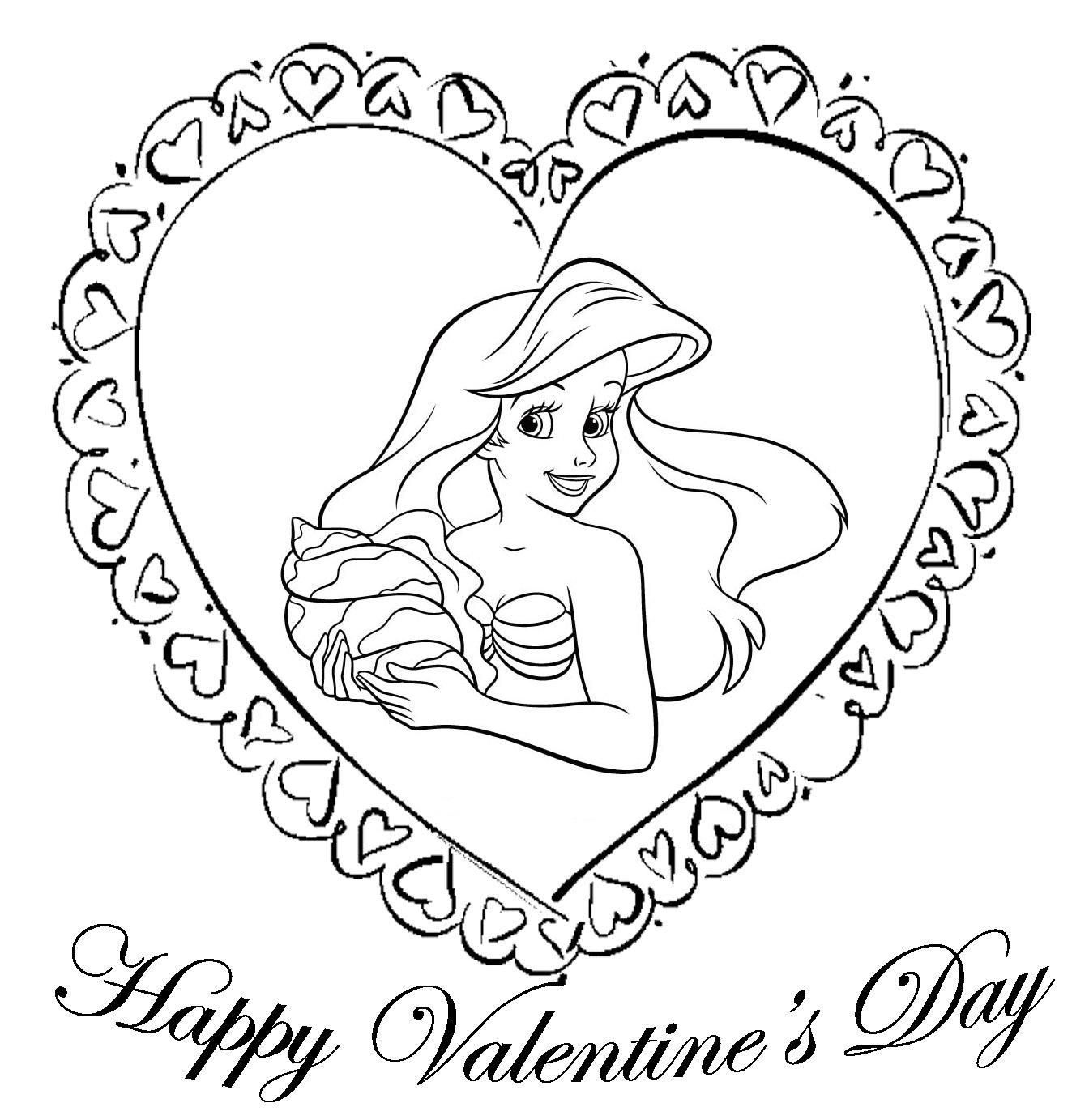 Ariel coloring pages to download and print for free