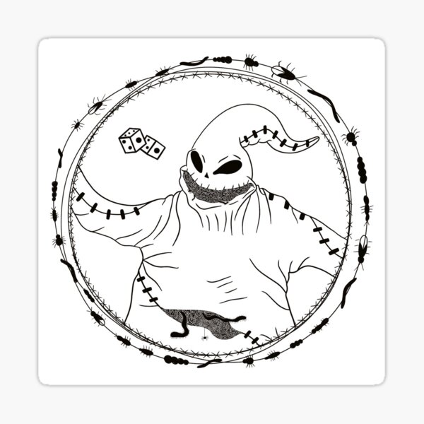 Oogie Boogie Coloring Pages - Coloring Nation