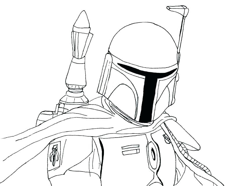 Star Wars Mandalorian Coloring Pages