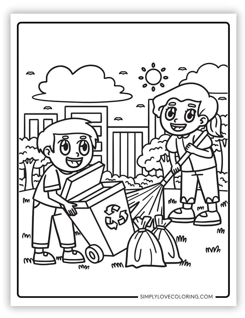 17 Earth Day Coloring Pages (Free PDF ...