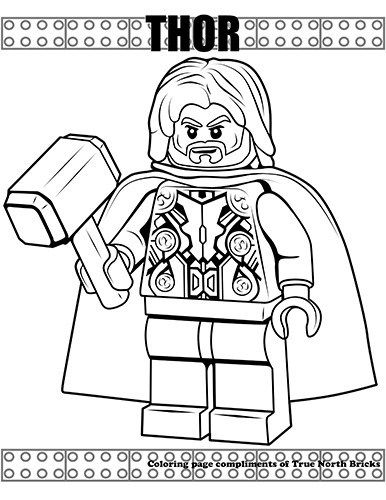 Lego coloring pages ...