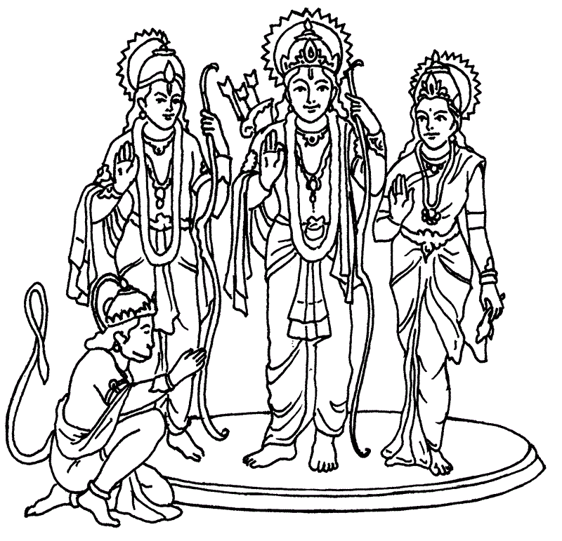 Diwali Coloring Pages (8) - Coloring ...