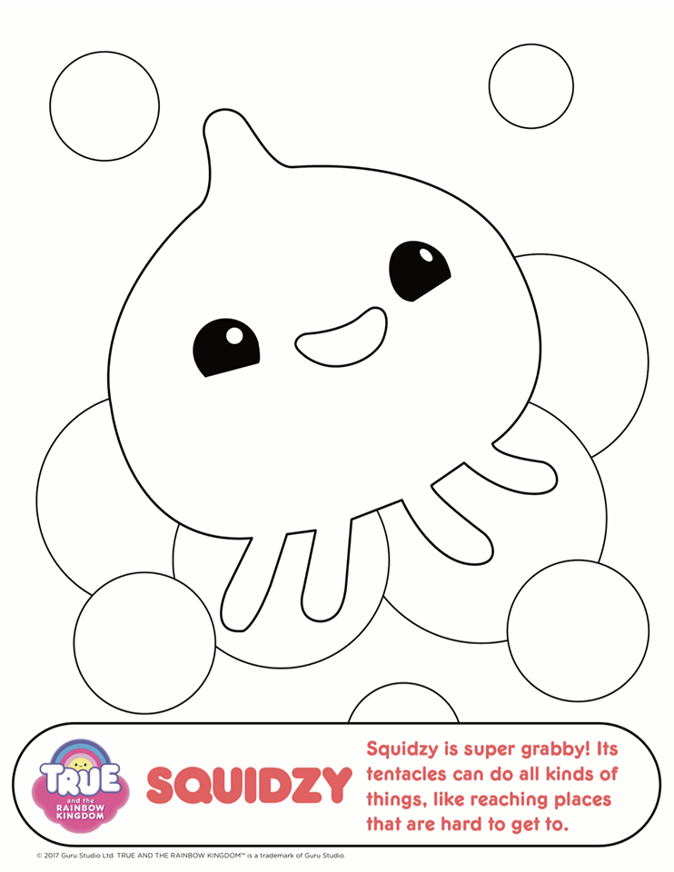 True & the Rainbow Kingdom Coloring Pages - Get Coloring Pages