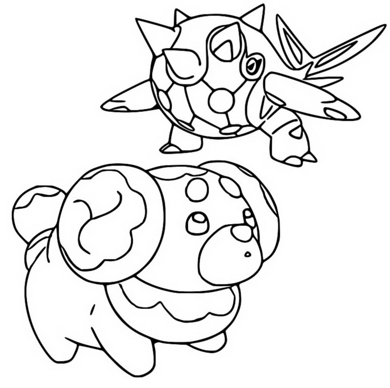 Coloring Pages Pokémon Scarlet and Violet