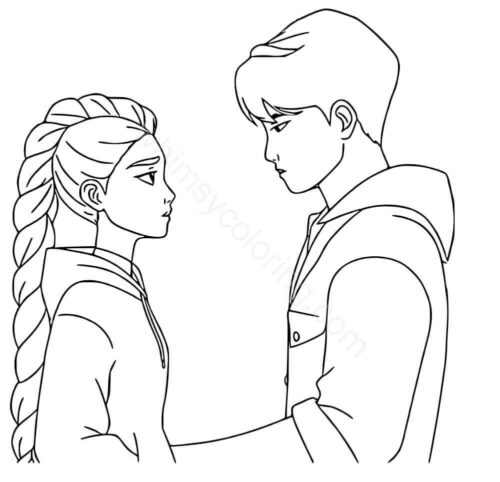 KPop Demon Hunters Coloring Pages - Whimsy Coloring