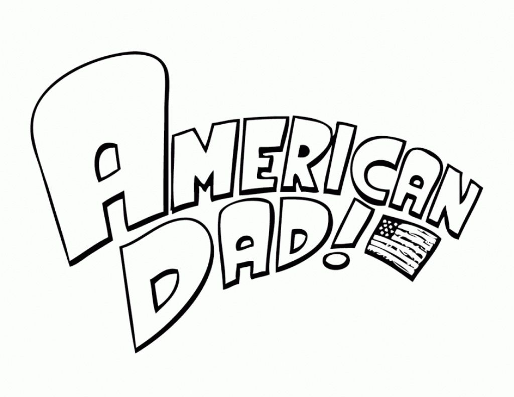 American Dad Coloring Pages pertaining to Inspire in coloring page ...