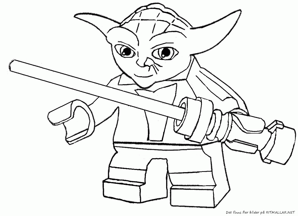 Lego Star Wars Coloring Pages Luke - Colorine.net | #6678