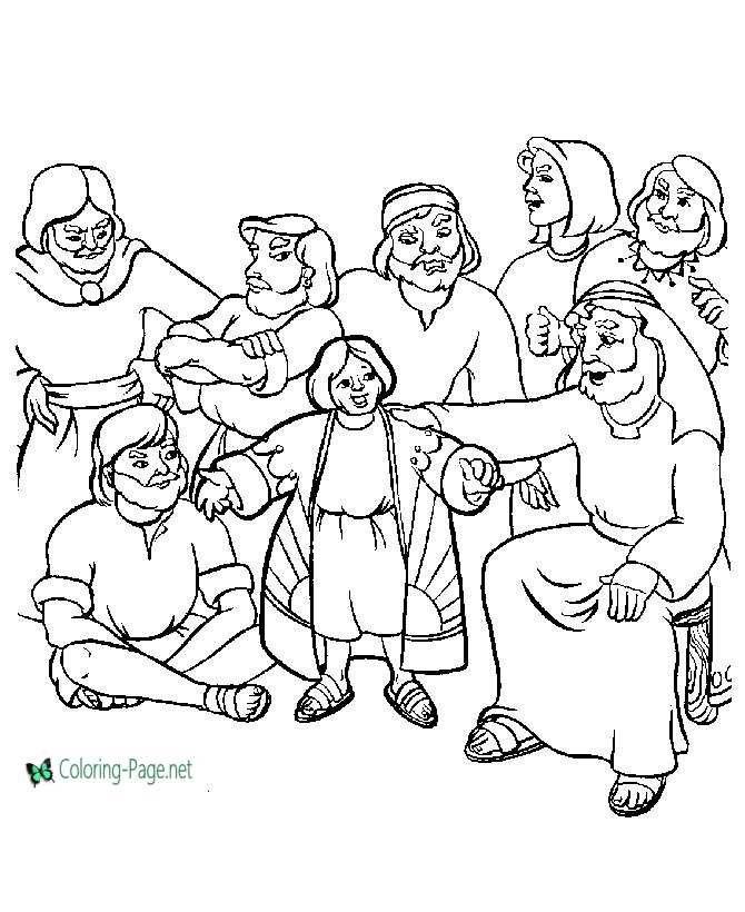 Bible Coloring Pages