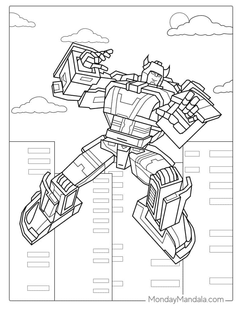 50 Transformers Coloring Pages (Free PDF Printables)