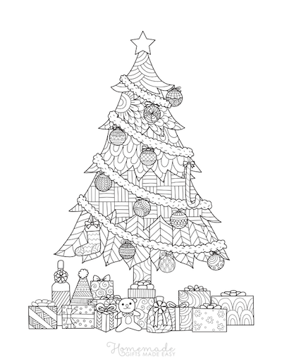 100 Best Christmas Coloring Pages | Free Printable PDFs