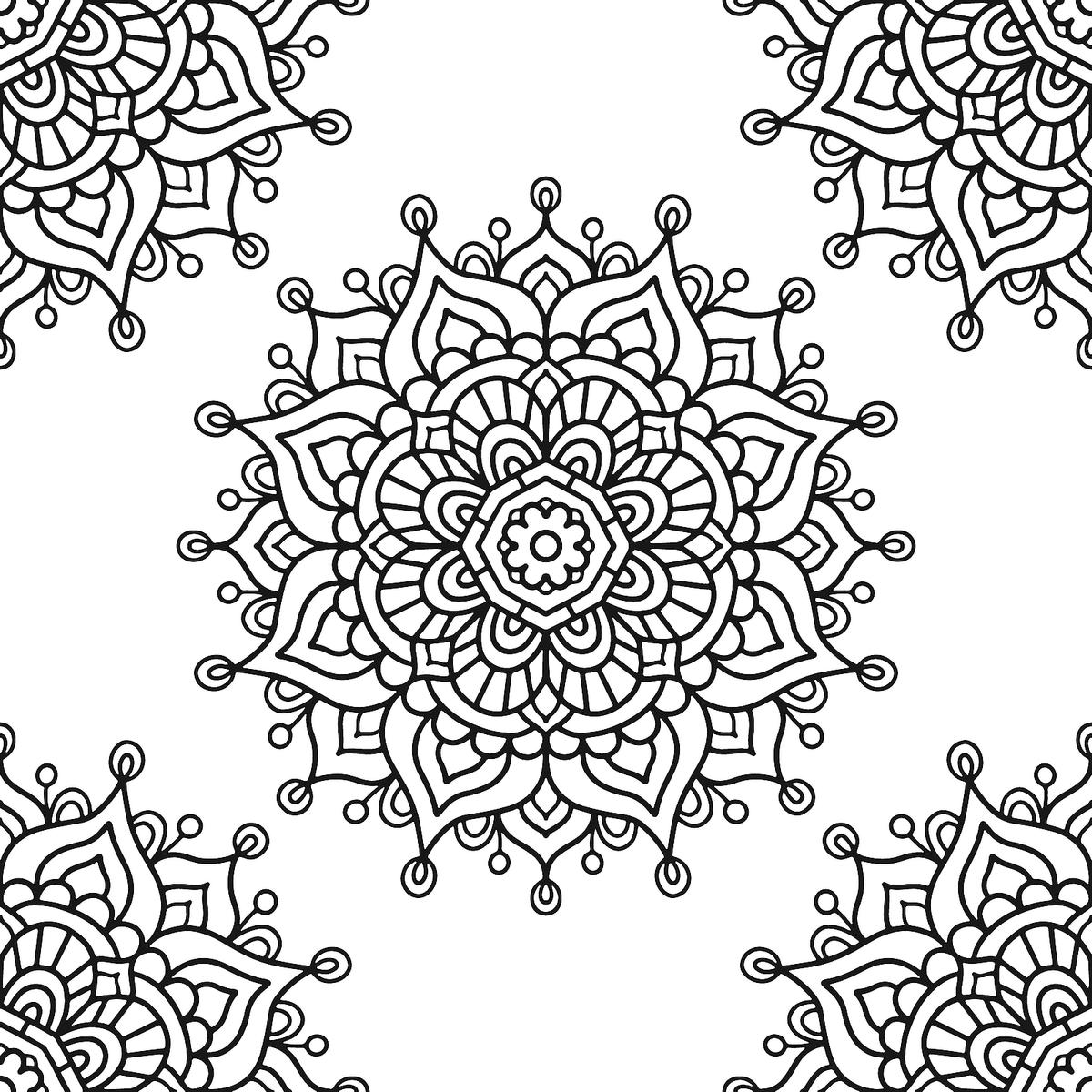 Mandala Coloring Pages: Free Printable Coloring Pages of Mandalas for Adults  & Kids | Printables | 30Seconds Mom