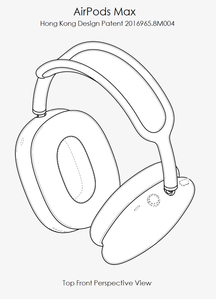 Apple has been Granted 15 Design Patents Relating to their AirPods Max and  Smart Case - Patently Apple