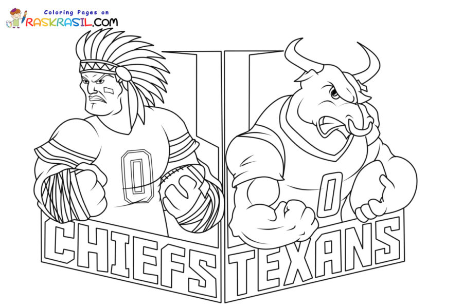 Kansas City Chiefs Coloring Pages