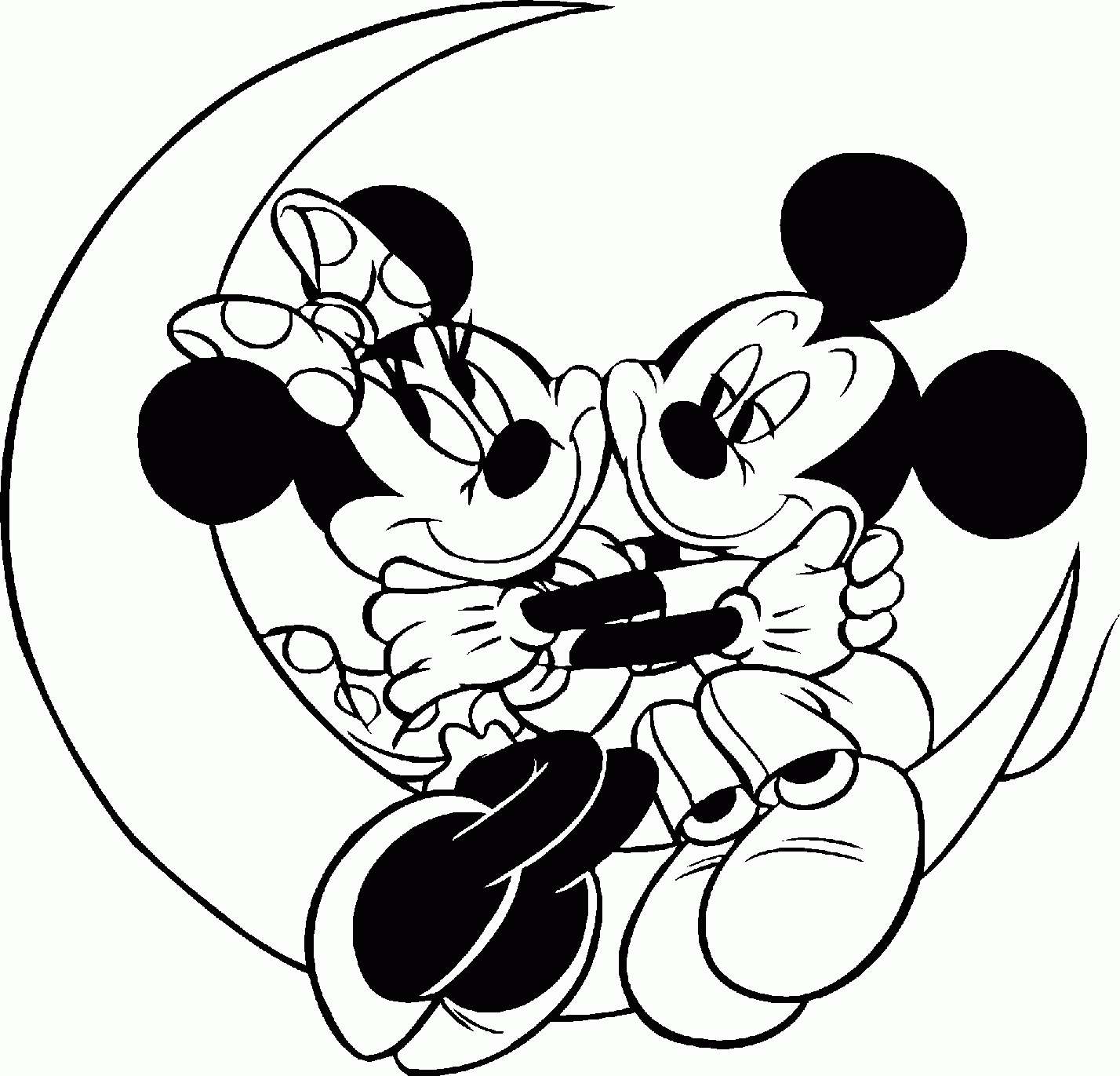 Minnie Mouse Coloring Pages For Toddlers Minnie Mouse Coloring ...