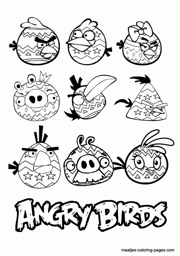 Learn Angry Birds Coloring Pages Pdf Az Coloring Pages, Best Angry ...