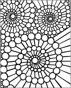 Mosaic S - Coloring Pages for Kids and for Adults