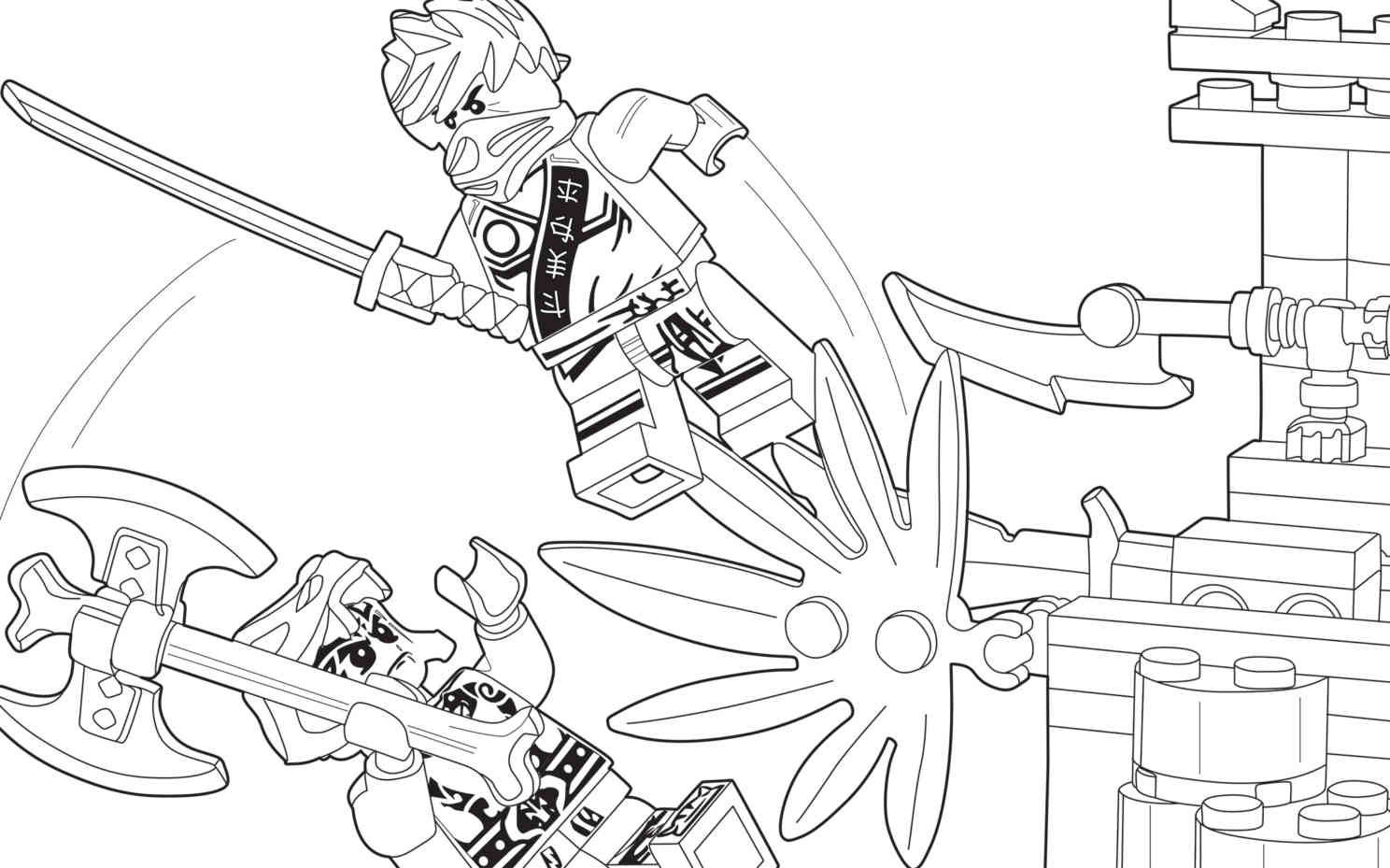 Lego Ninjago Coloring Page (20 Pictures) - Colorine.net | 2868