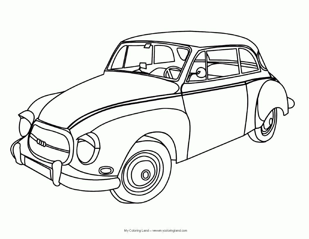 dodge charger classic car coloring pages. classic car coloring ...