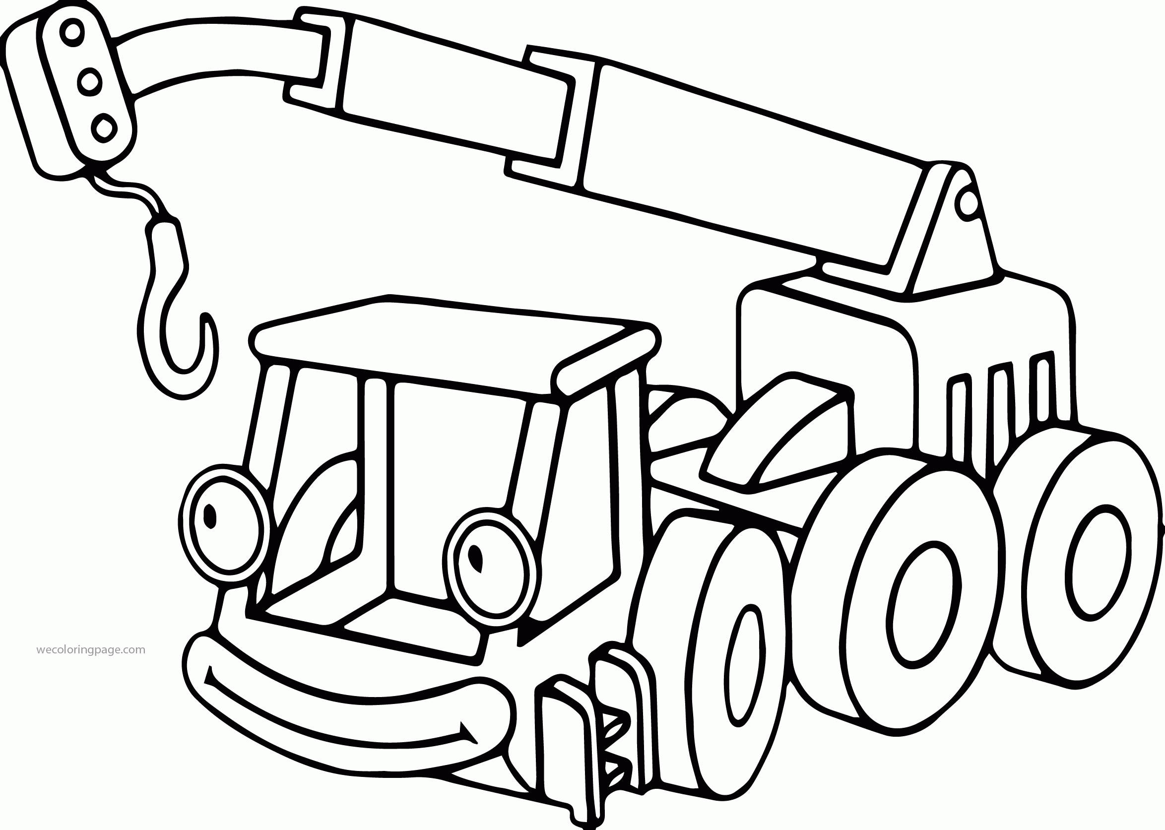 Bob The Builder Lofty Coloring Page | Wecoloringpage