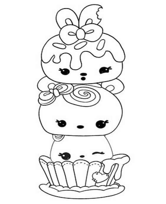Free & Easy To Print Kawaii Coloring Pages | Doodle art designs, Cute  coloring pages, Cute doodle art