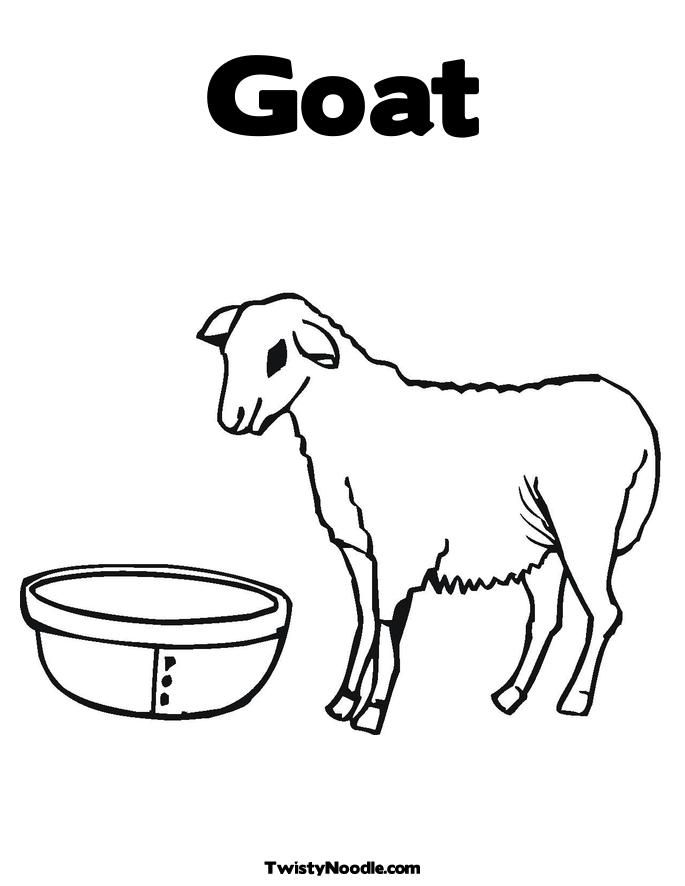 Best Photos of Boer Goat Coloring Pages Printable - Goat Clip Art ...
