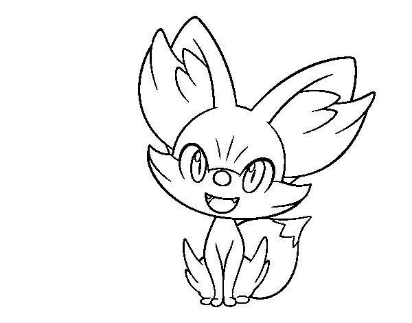 Fennekin Para Colorear | Coloring pages, Colorful pictures, Free ...