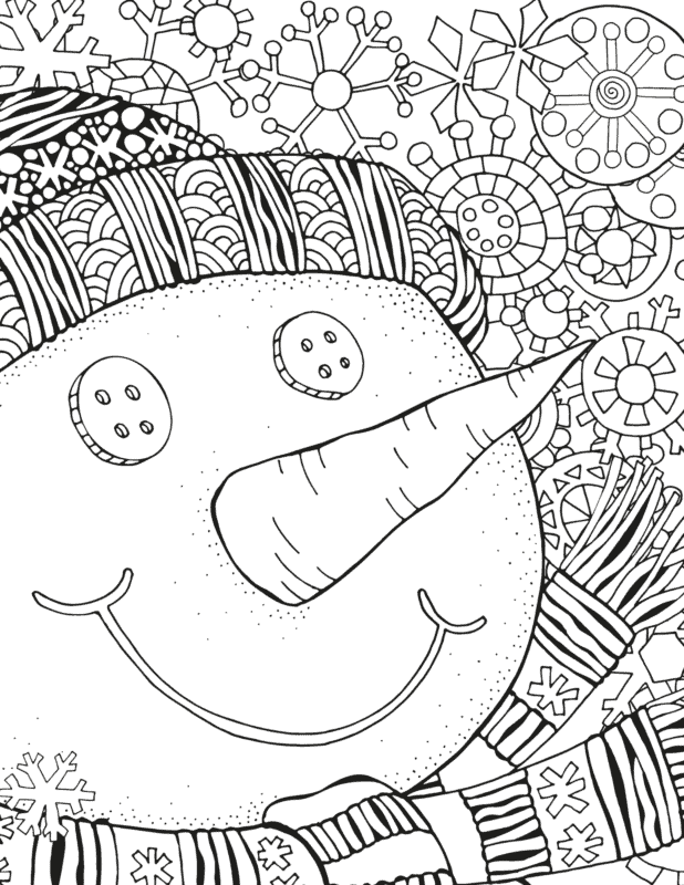 Winter Coloring Pages (Printable ...