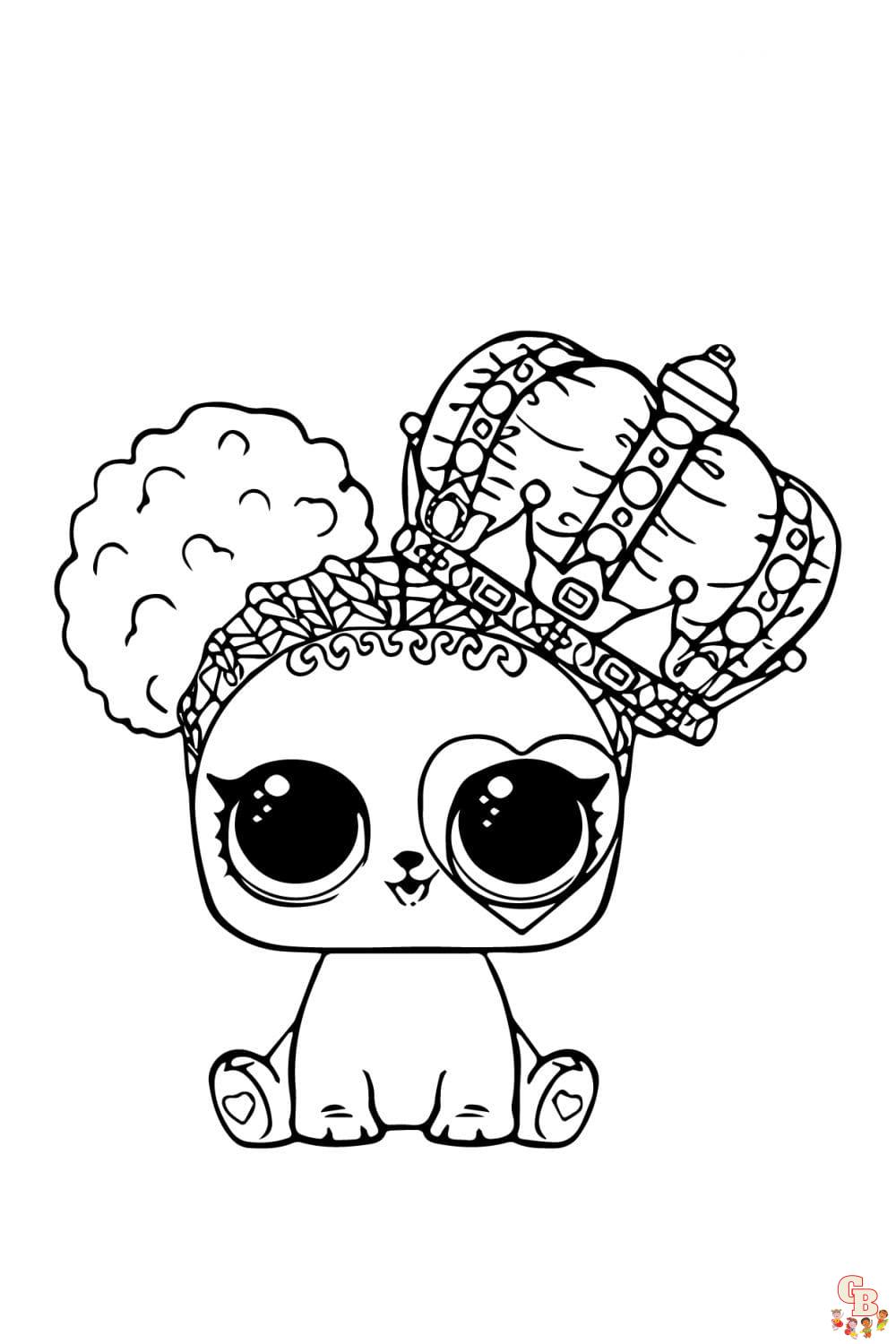 Free Printable LOL Pets Coloring Pages ...