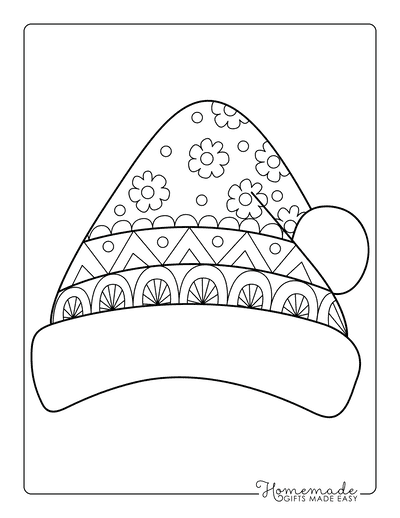 Best Santa Coloring Pages for Kids & Adults | Free Printable PDFs