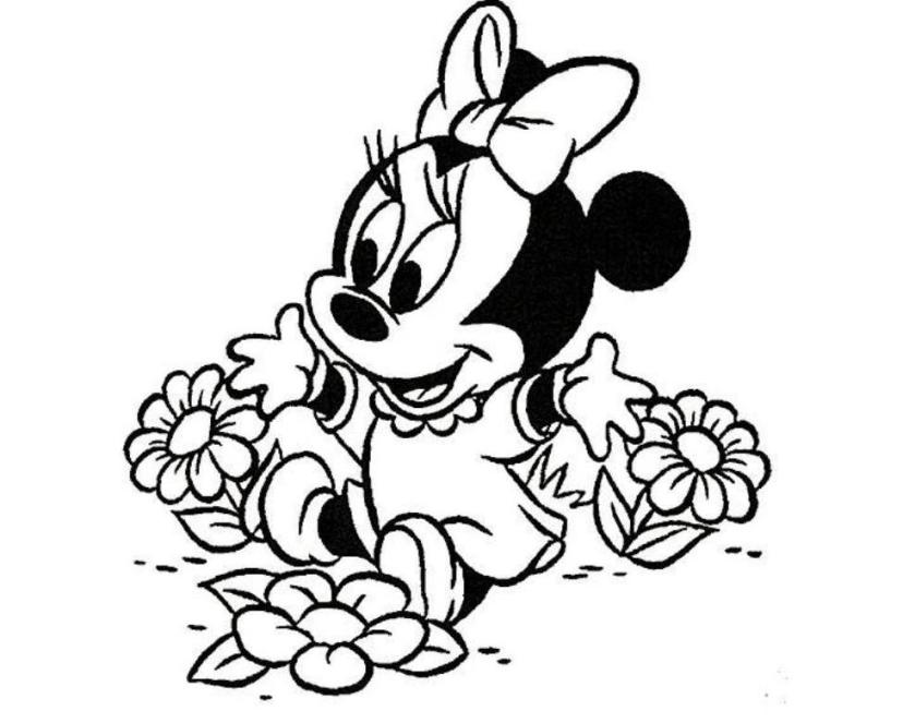 winking minnie mouse. download full wallpaper for minnie mouse ...