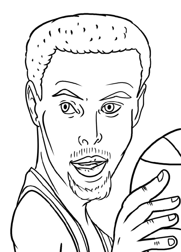 Top 14 Superb Stephen Curry Coloring Pages Basketball Sports Ayesha Steph  Lebron James Under Armour Callie Imagination - oguchionyewu