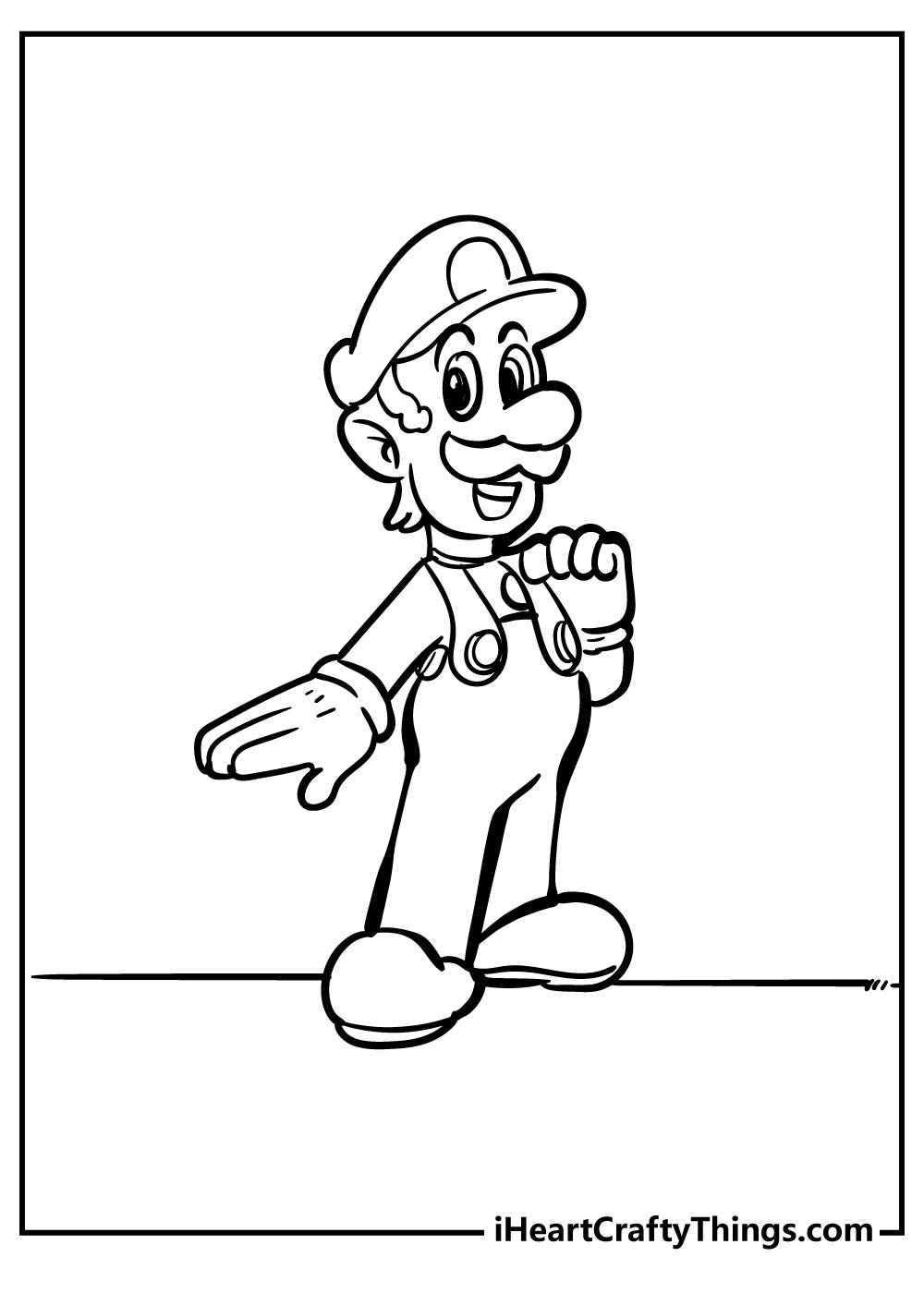 Super Mario Bros Coloring Pages - New And Exciting (2023)