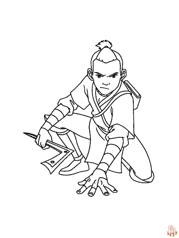Avatar: The Last Airbender Coloring Pages - Free Printable Sheets