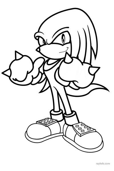 47 Sonic Coloring Pages
